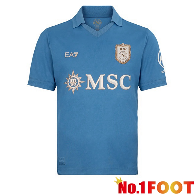 SSC Napoli Home Soccer Jersey Blue 2026/2027