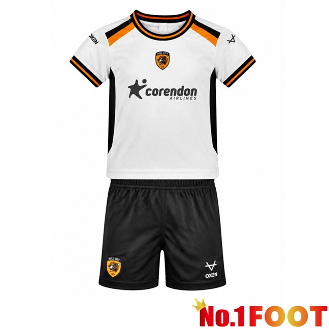 Hull City AFC Kids Away Soccer Jersey White 2026/2027
