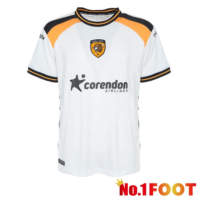 Hull City AFC Away Soccer Jersey White 2026/2027