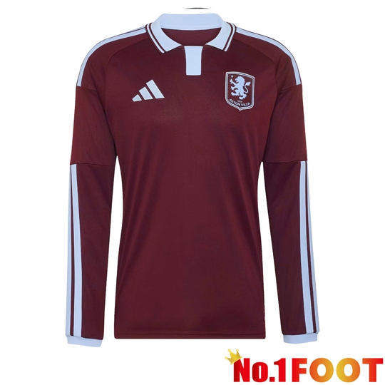 Aston Villa Home Soccer Jersey Long sleeve 2026/2027