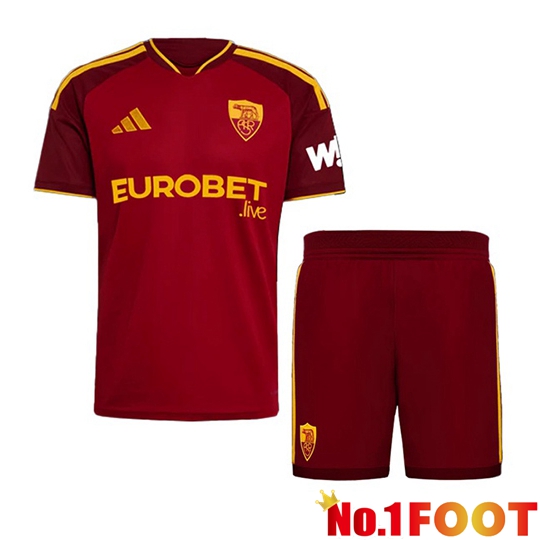 AS Rome Kids Home Soccer Jersey 2026/2027