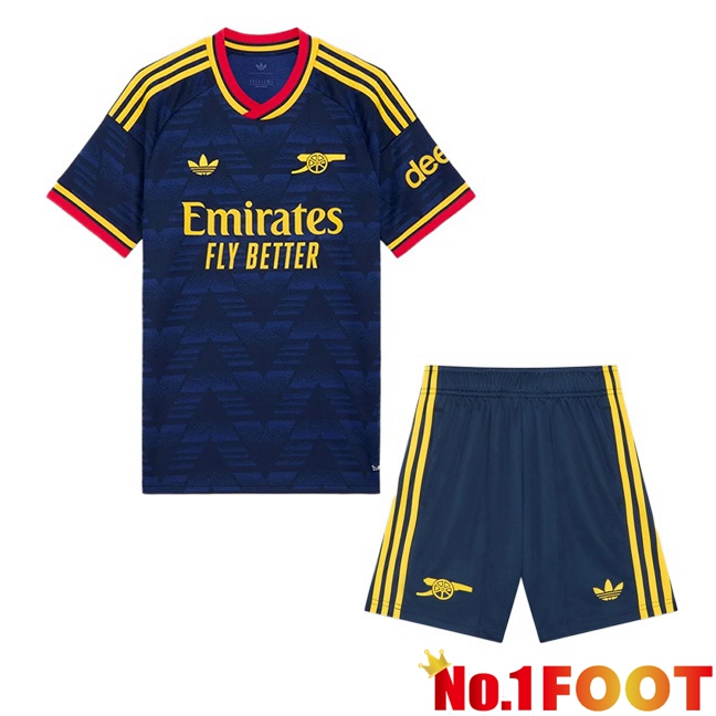Arsenal Kids Away Soccer Jersey Blue Royal 2026/2027