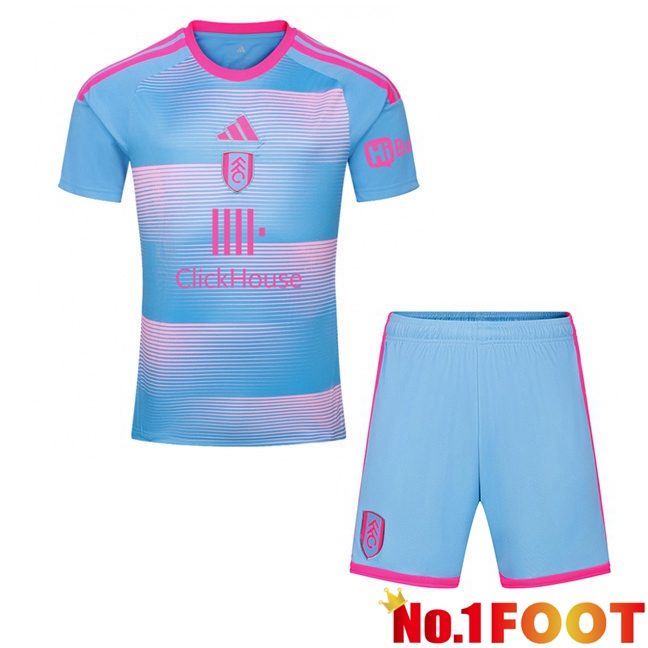 Fulham FC Kids Third Soccer Jersey Blue 2026/2027