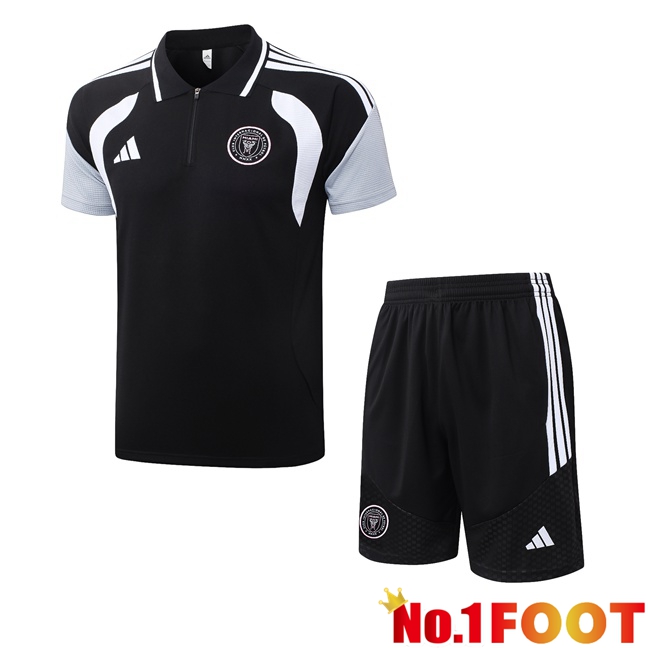 Inter Miami CF Soccer Polo + Shorts Black 2026/2027