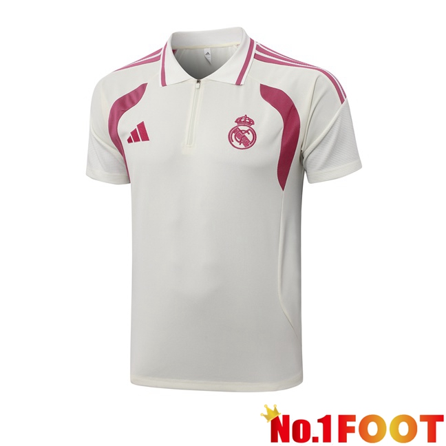 Real Madrid Soccer Polo Yellow 2026/2027
