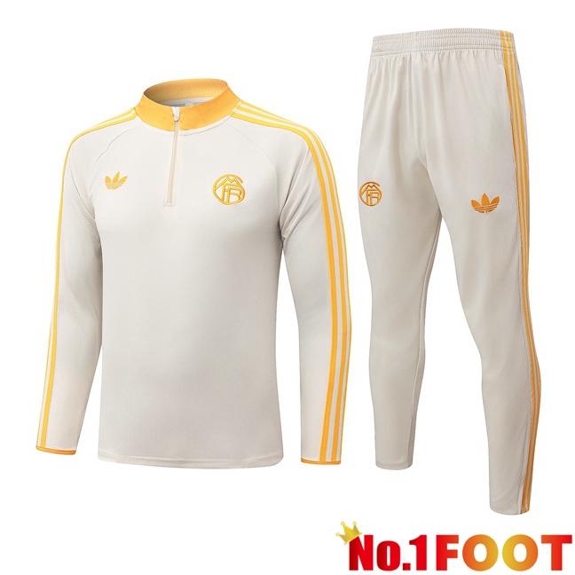 Bayern Munich kit Training Tracksuit Yellow 2026/2027