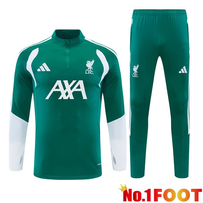 FC Liverpool kit Training Tracksuit Green 2026/2027