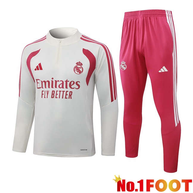 Real Madrid kit Training Tracksuit Grey 2026/2027