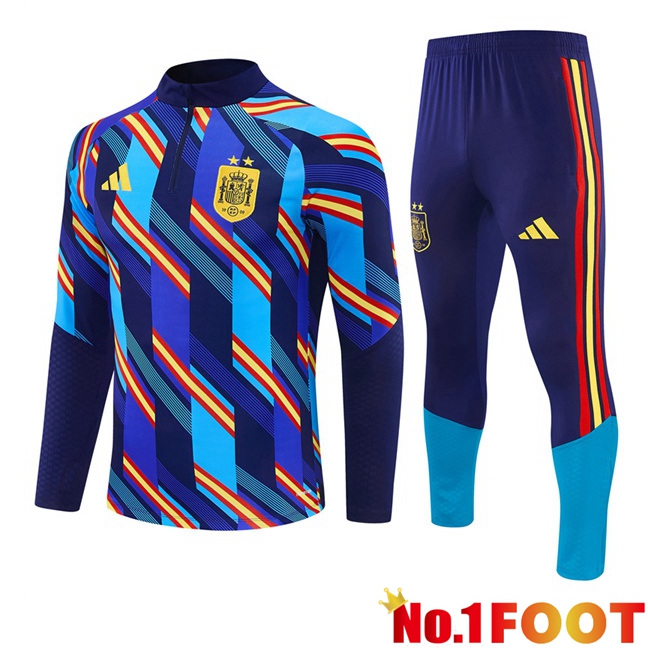 Spain kit Training Tracksuit Blue Royal 2026/2027