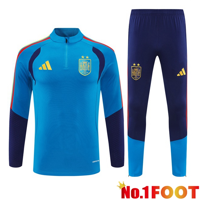 Spain kit Training Tracksuit Blue 2026/2027