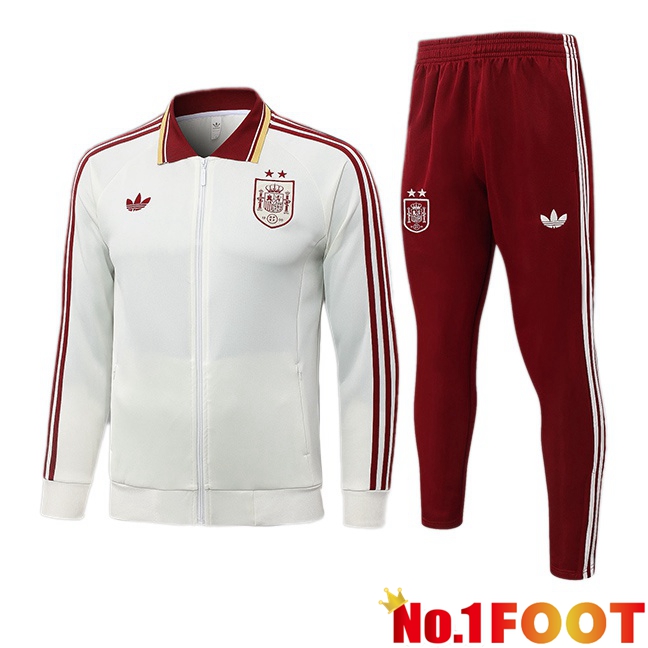 Spain kit Training Tracksuit - Training Jacket Yellow 2026/2027