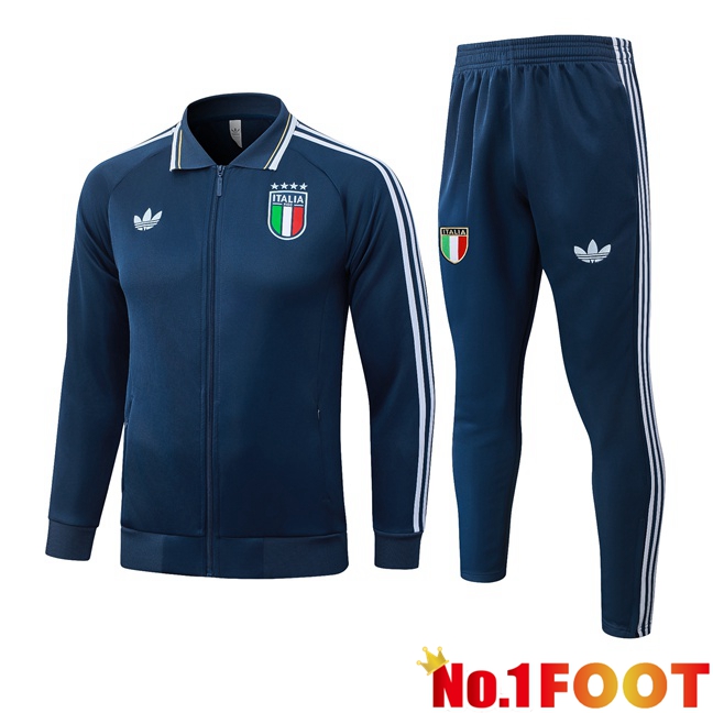 Italy kit Training Tracksuit - Training Jacket Grey 2026/2027