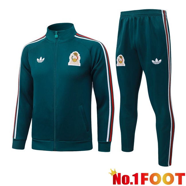 Mexico kit Training Tracksuit - Training Jacket Green 2026/2027