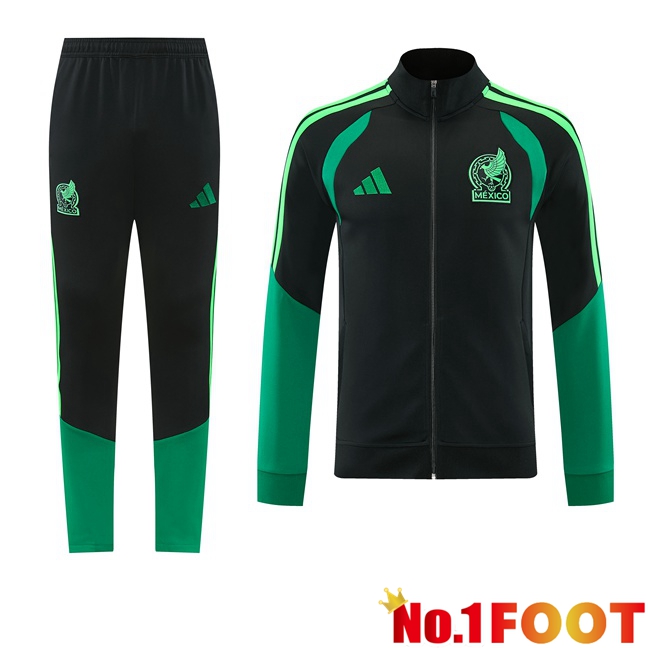 Mexico kit Training Tracksuit - Training Jacket Black 2026/2027