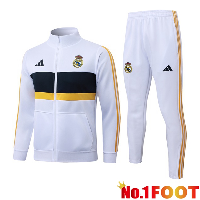 Real Madrid kit Training Tracksuit - Training Jacket White 2026/2027