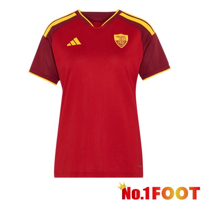 AS Rome Women Home Soccer Jersey Red 2026/2027
