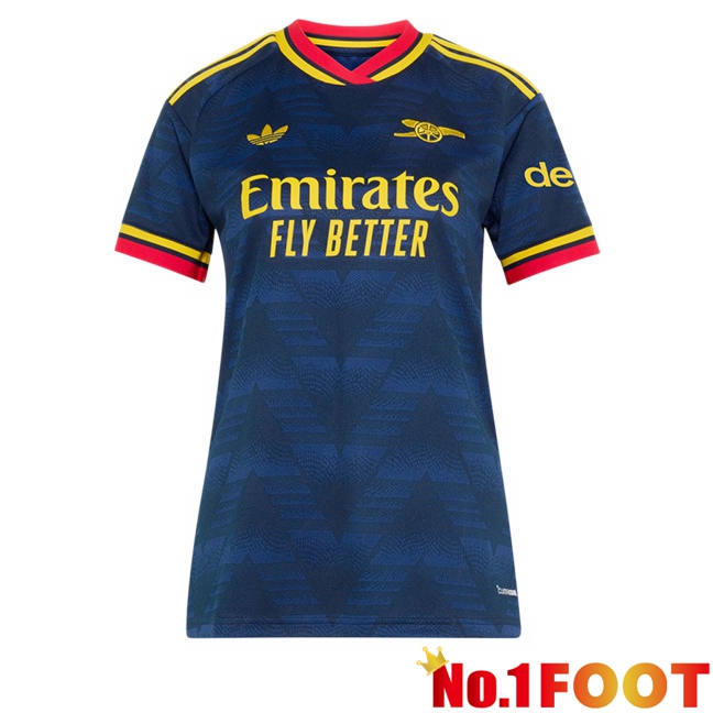 Arsenal Women Away Soccer Jersey Blue Royal 2026/2027