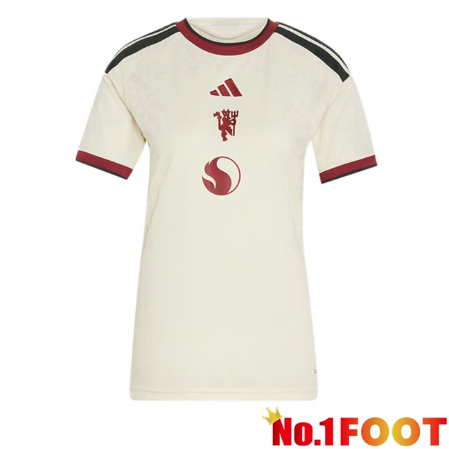 Manchester United Women Third Soccer Jersey White 2026/2027