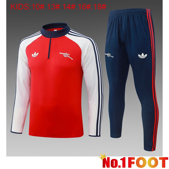 Arsenal Kids kit Training Tracksuit Red 2026/2027
