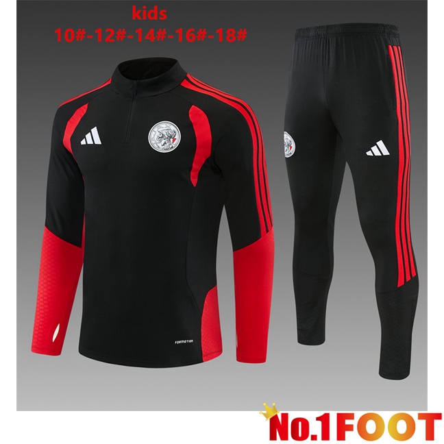 AFC Ajax Kids kit Training Tracksuit Black 2026/2027