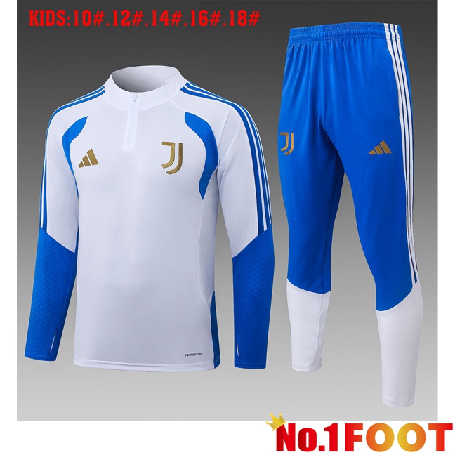 Juventus Kids kit Training Tracksuit White 2026/2027