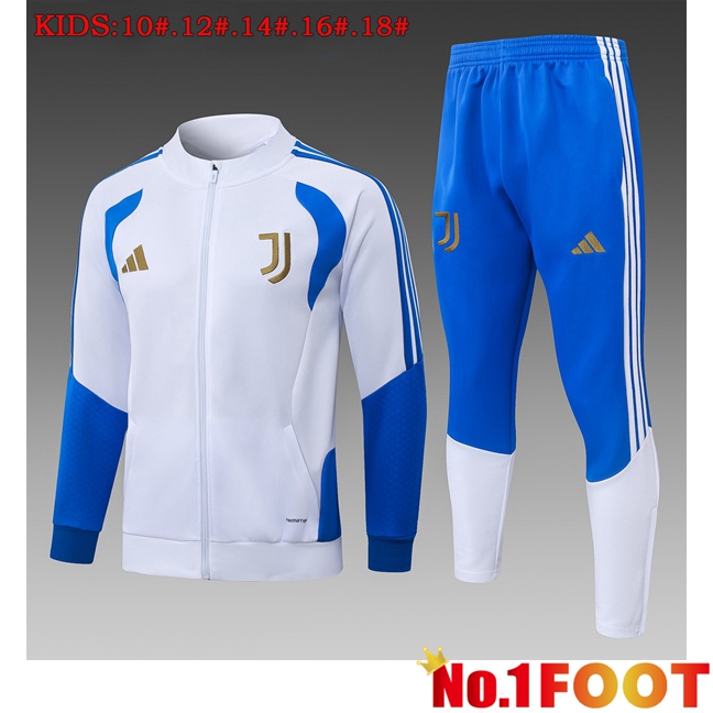 Juventus Kids kit Training Tracksuit - Training Jacket White 2026/2027