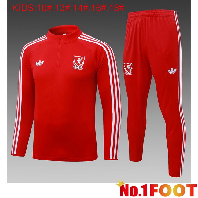 FC Liverpool Kids kit Training Tracksuit Red 2026/2027