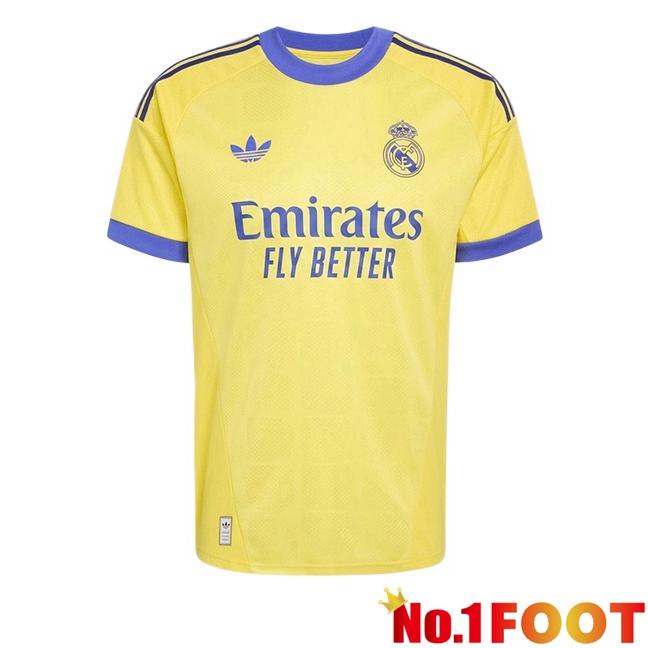 Real Madrid Goalkeeper Soccer Jersey Yellow 2026/2027