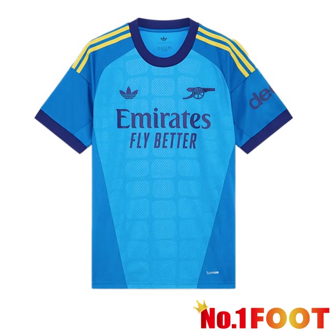 Arsenal Goalkeeper Soccer Jersey Blue 2026/2027