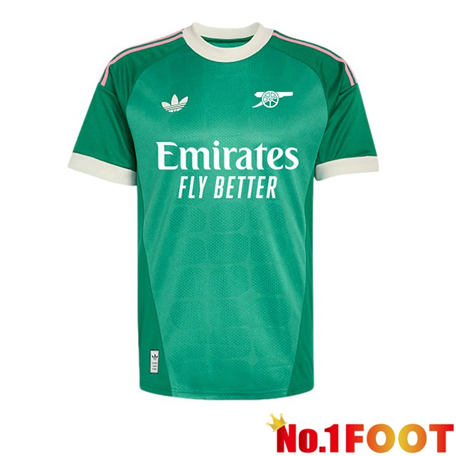 Arsenal Goalkeeper Soccer Jersey Green 2026/2027