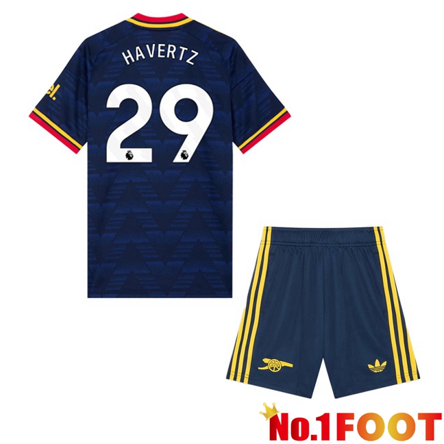 Arsenal (HAVERTZ 29) Kids Away Soccer Jersey Blue Royal 2026/2027