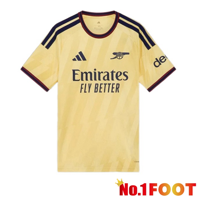 Arsenal Third Soccer Jersey Yellow 2026/2027