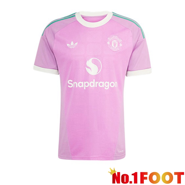 Manchester United Goalkeeper Soccer Jersey Pink 2026/2027
