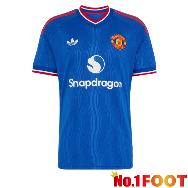 Manchester United Away Soccer Jersey Blue 2026/2027