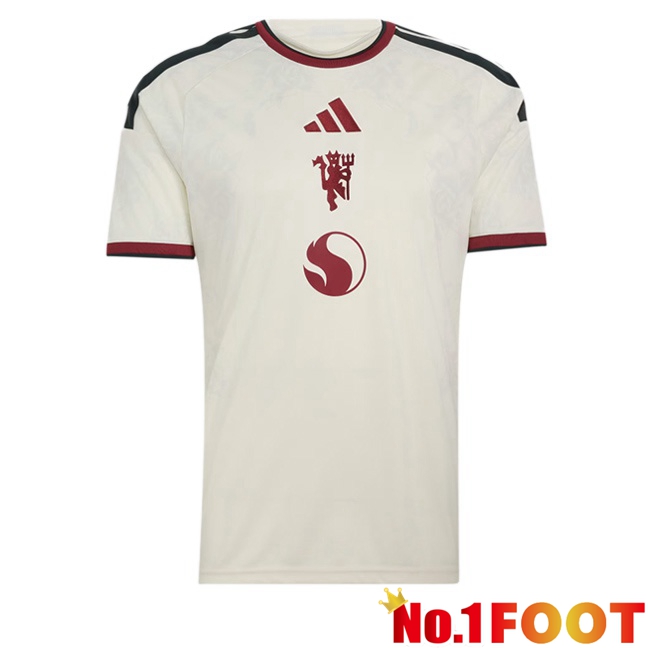 Manchester United Third Soccer Jersey White 2026/2027