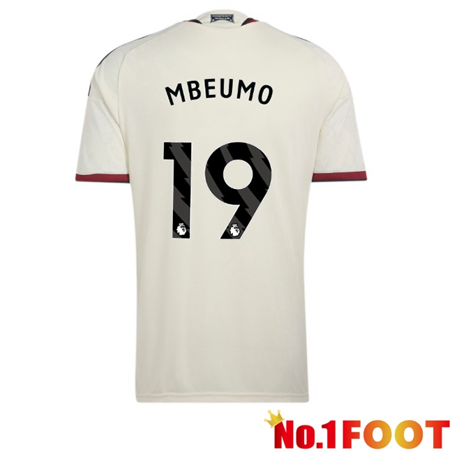 Manchester United (MBEUMO 19) Third Soccer Jersey White 2026/2027
