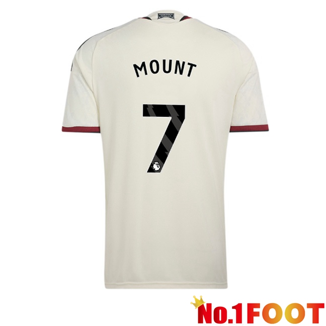 Manchester United (MOUNT 7) Third Soccer Jersey White 2026/2027