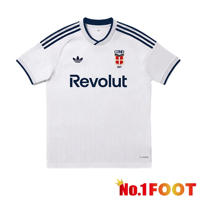 Como 1907 Away Soccer Jersey White 2026/2027