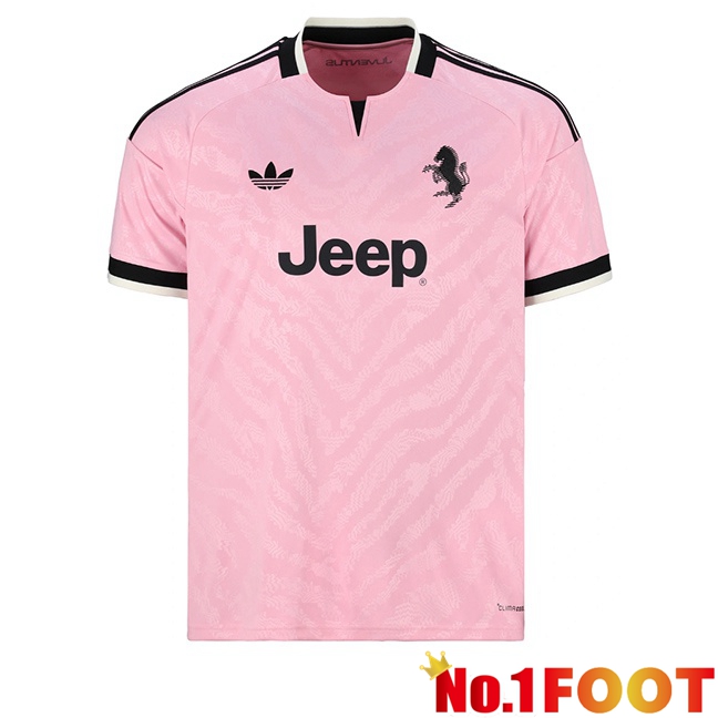 Juventus Away Soccer Jersey Pink 2026/2027