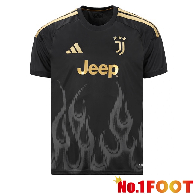 Juventus Third Soccer Jersey Black 2026/2027