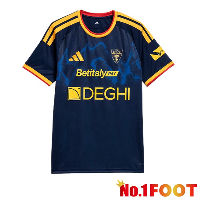Lecce Third Soccer Jersey Blue Royal 2026/2027