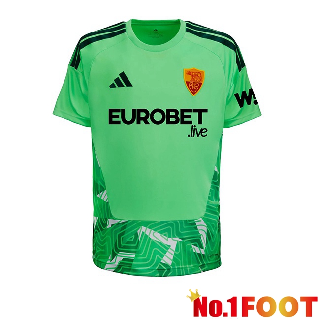 AS Rome Goalkeeper Soccer Jersey Green 2026/2027