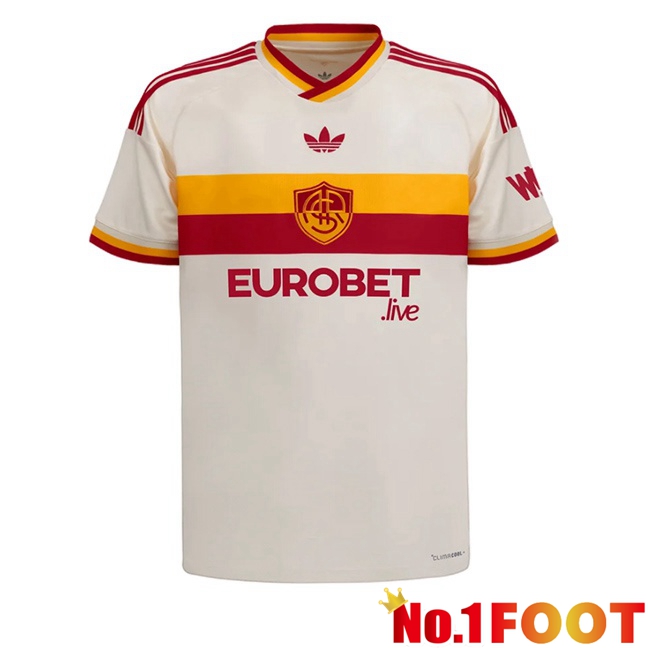 AS Rome Away Soccer Jersey White 2026/2027