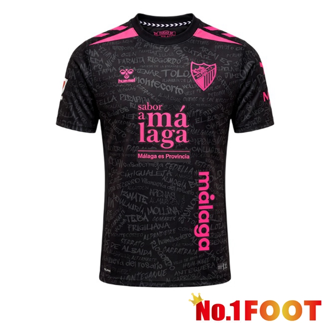 Malaga Third Soccer Jersey Black 2026/2027