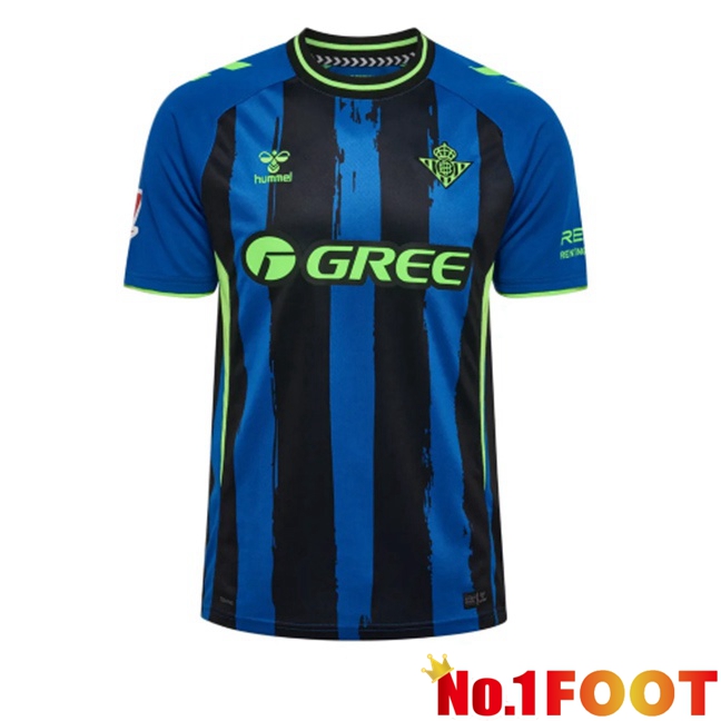 Real Betis Third Soccer Jersey Black Blue 2026/2027