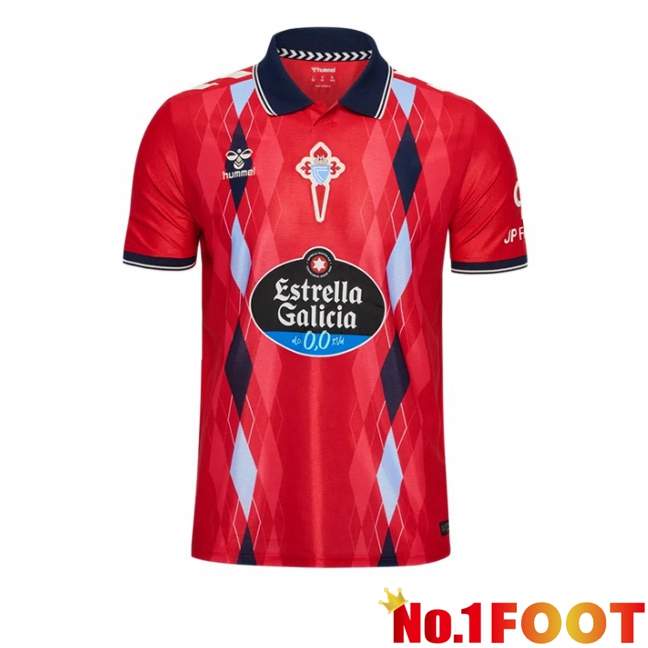 Celta Vigo Third Soccer Jersey Red 2026/2027