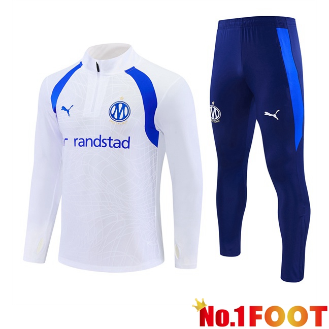 Marseille OM kit Training Tracksuit White 2026/2027