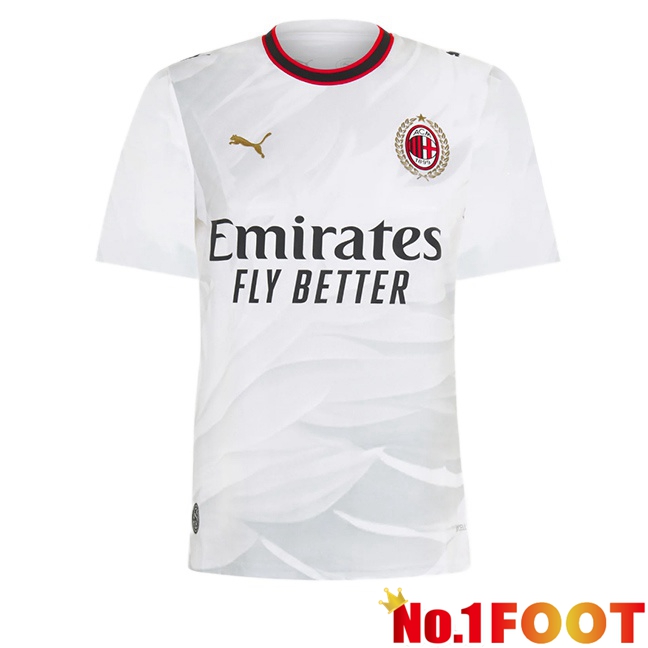 AC Milan Women Away Soccer Jersey White 2026/2027