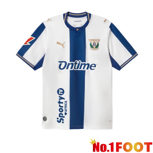 CD Leganes Home Soccer Jersey White 2026/2027