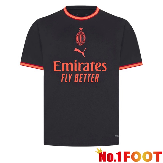 AC Milan Third Soccer Jersey Black 2026/2027